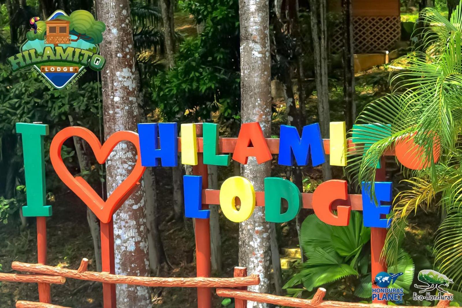 Hilamito Lodge Tela Exterior foto
